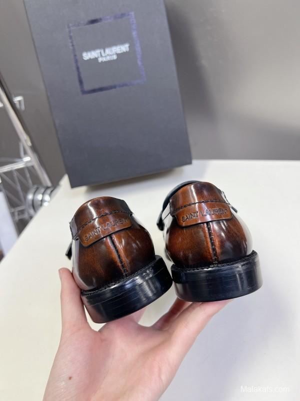 Saint Laurent Classic Loafer Flats - KFY00350