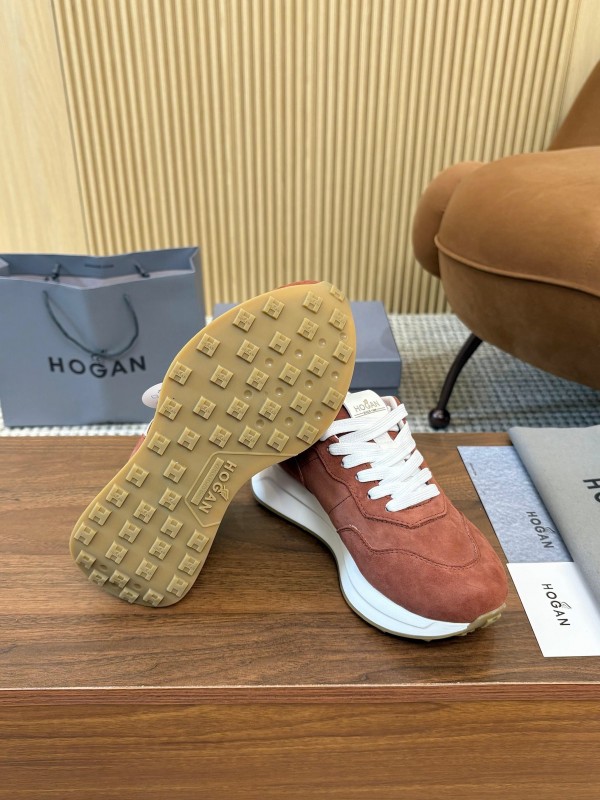 Hogan H-STRIPES Series Couple Thick Sole Dad Shoes Sneakers - AS00350