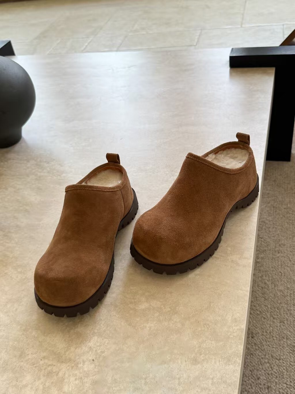 Ugg Fall Winter New Potato Wool Slippers - KFY00240