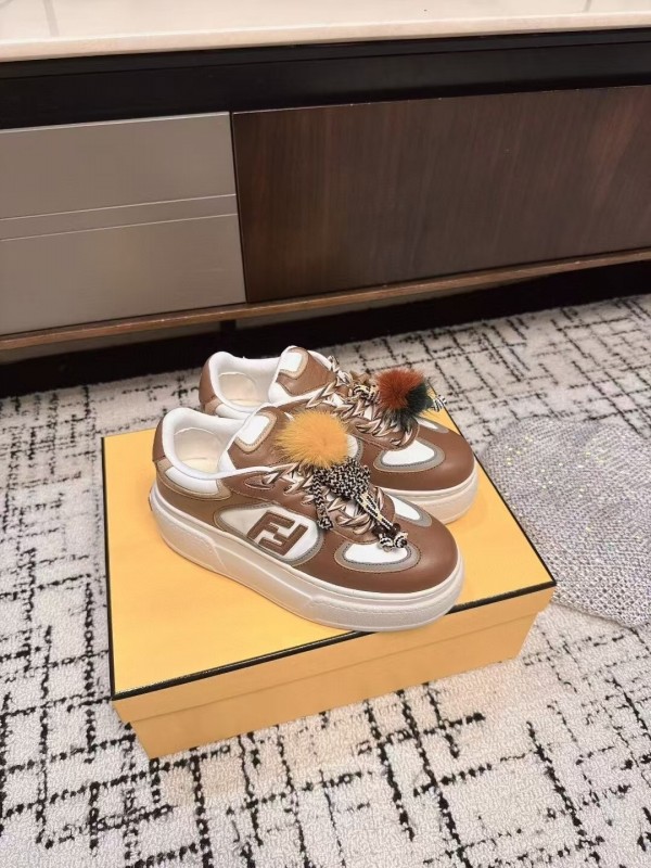 Fendi Match Series Platform Sneakers - KFY00320