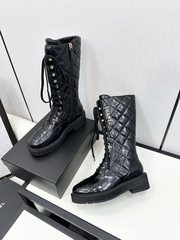 Chanel Classic Rubber Sole Boots - LY00380/LY00390