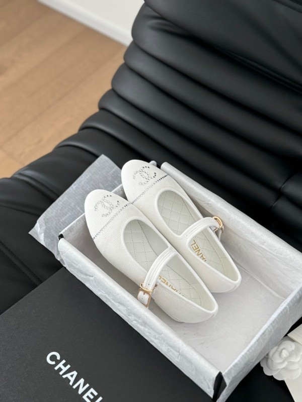 Chanel 2025 SS Runway Mary Jane Flats - LY00300