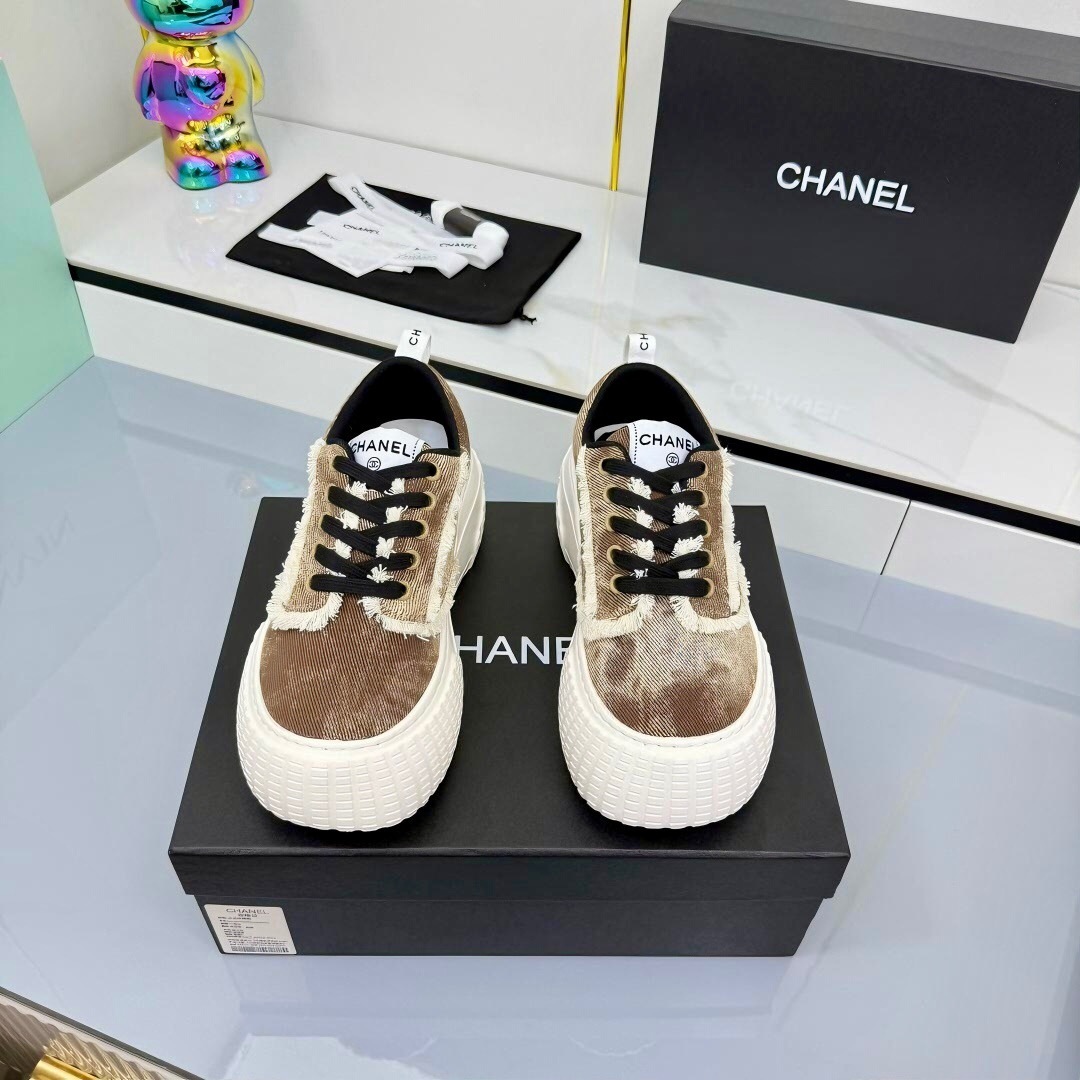 Chanel 2025/SS Little Chanel Loafers Panda Shoes - LY00330