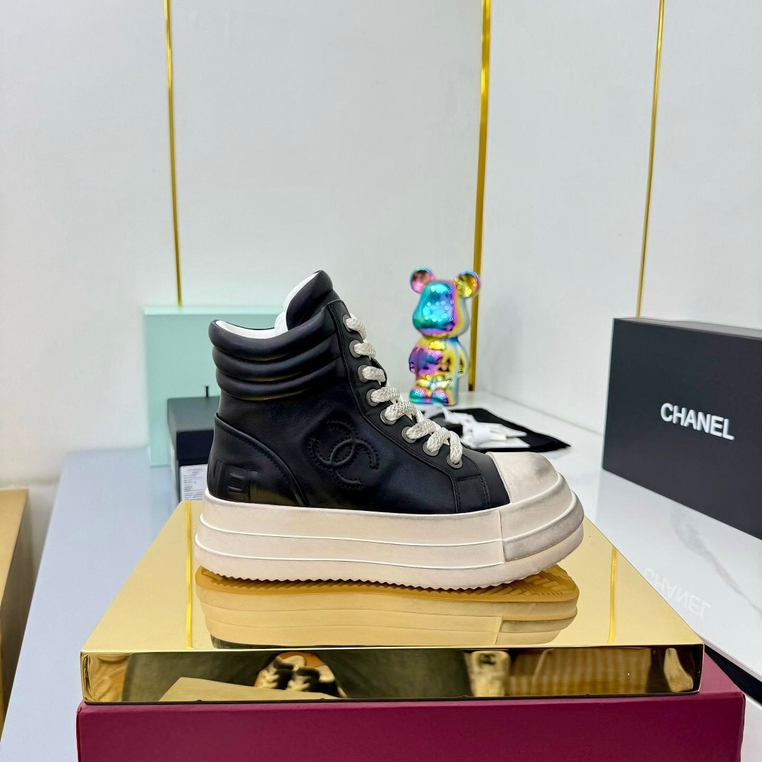 Chanel 2025 SS Short Boots Essential Autumn Winter Heavy Duty Style - LY00400