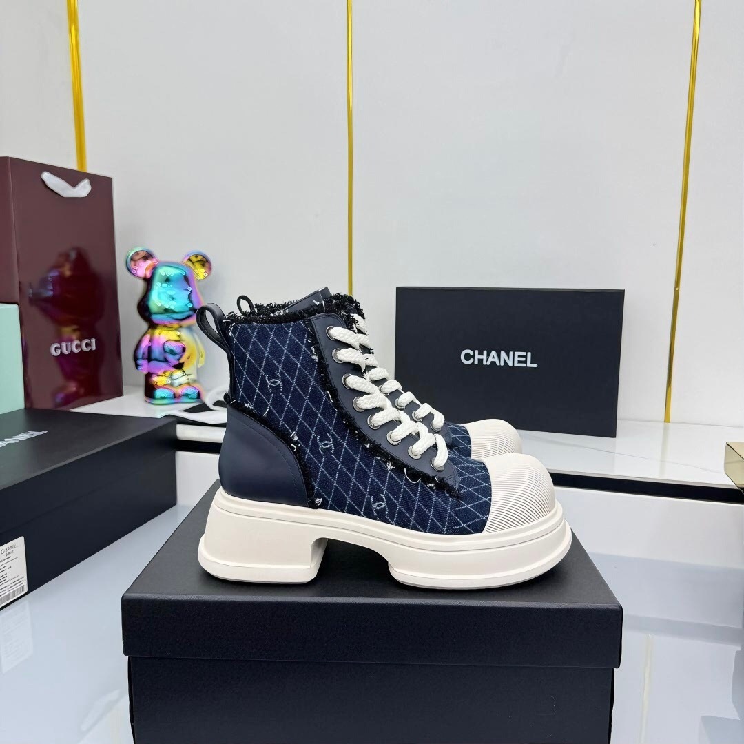 Chanel 2025/SS Short Boots Essential Autumn Winter Fashion Item - LY00380
