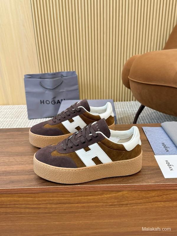 Hogan Platform Series H698 Thick Sole Casual Sneakers - H698