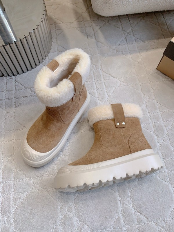 UGG 2025 SS Wool Warm Snow Boots - AS00310