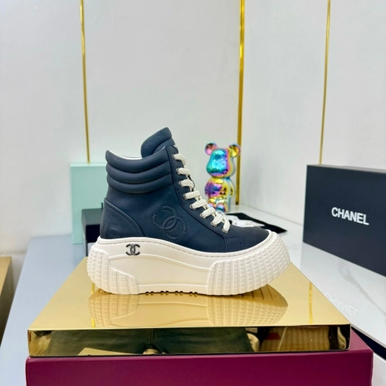 Chanel 2025 SS Short Boots Essential Fall Winter Heavy Duty Style - LY00400