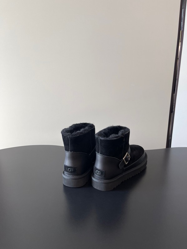 UGG 4512 Classic Buckle Flat Ultra Wool Anti-Slip Snow Boots - AS00290