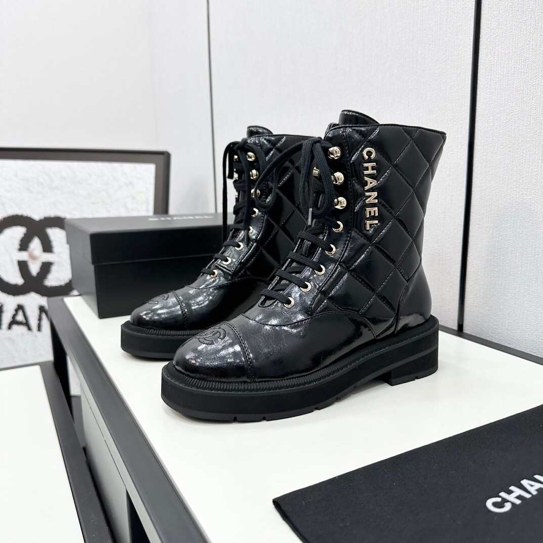Chanel Classic Rubber Sole Boots - LY00380/LY00390