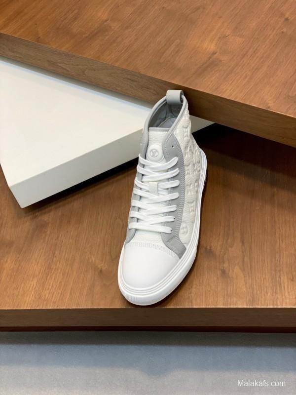 Adidas Originals Casual Sports Boots with Premium Leather Upper - KFY00460