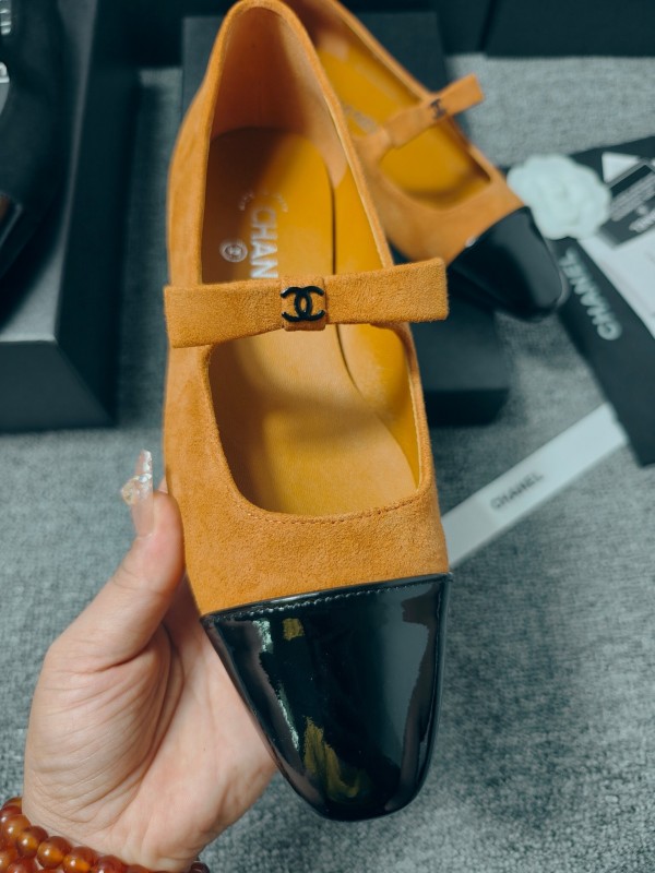 Chanel Classic Slingback Bow Flats - LY00290