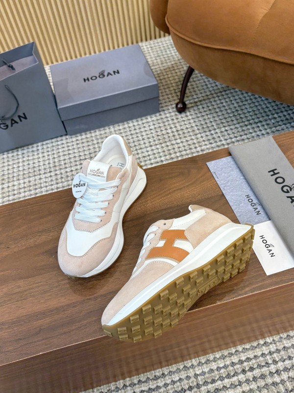 Hogan H-STRIPES Series Couple Thick Sole Dad Shoes Sneakers - AS00350