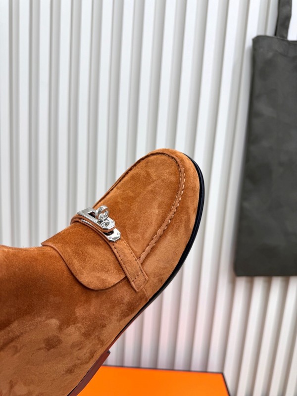 Hermes Kelly Buckle Ankle Boots - LY00390