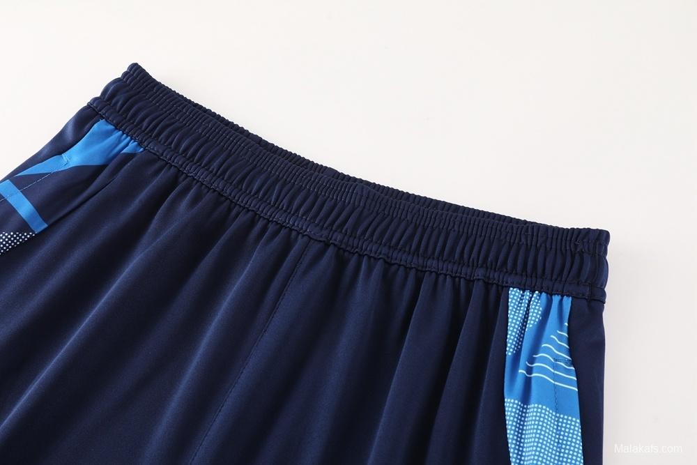 2025 Italy Royal Blue Short Sleeve+Soccer Shorts
