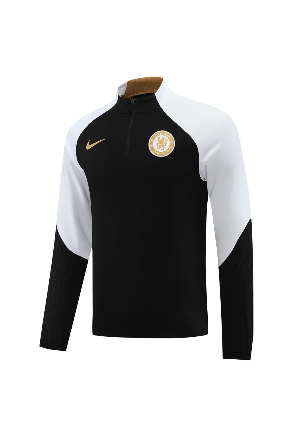 25/26 Chelsea Black Half Zipper Jacket+Long Pants