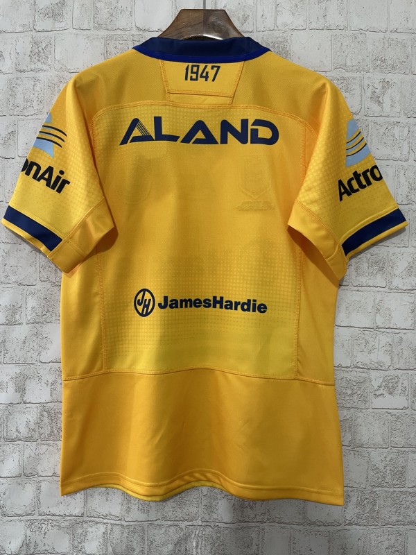 25/26 Parramatta Eels Gold with Navy Stripes Jersey