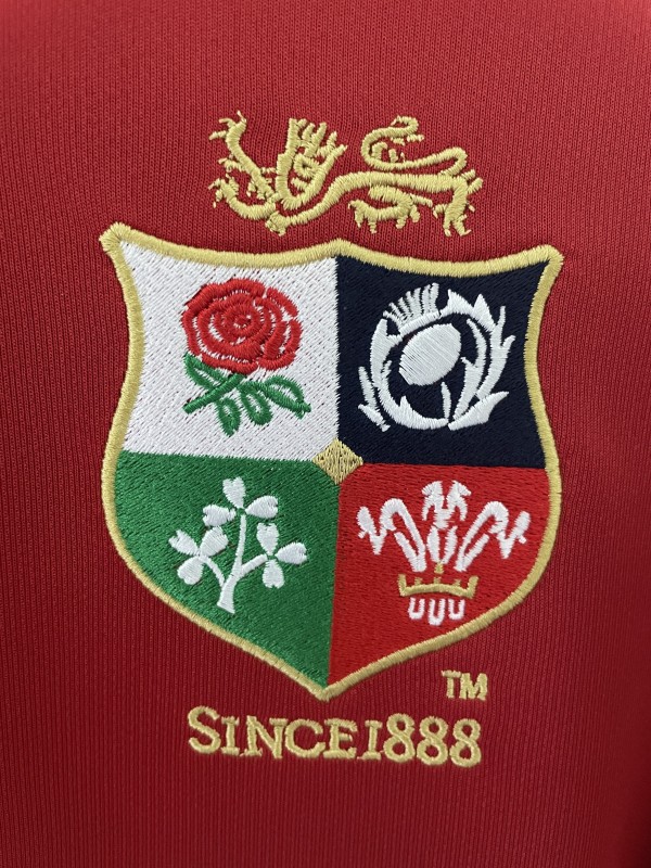 2026 British & Irish Lions Red with White Trim Jersey