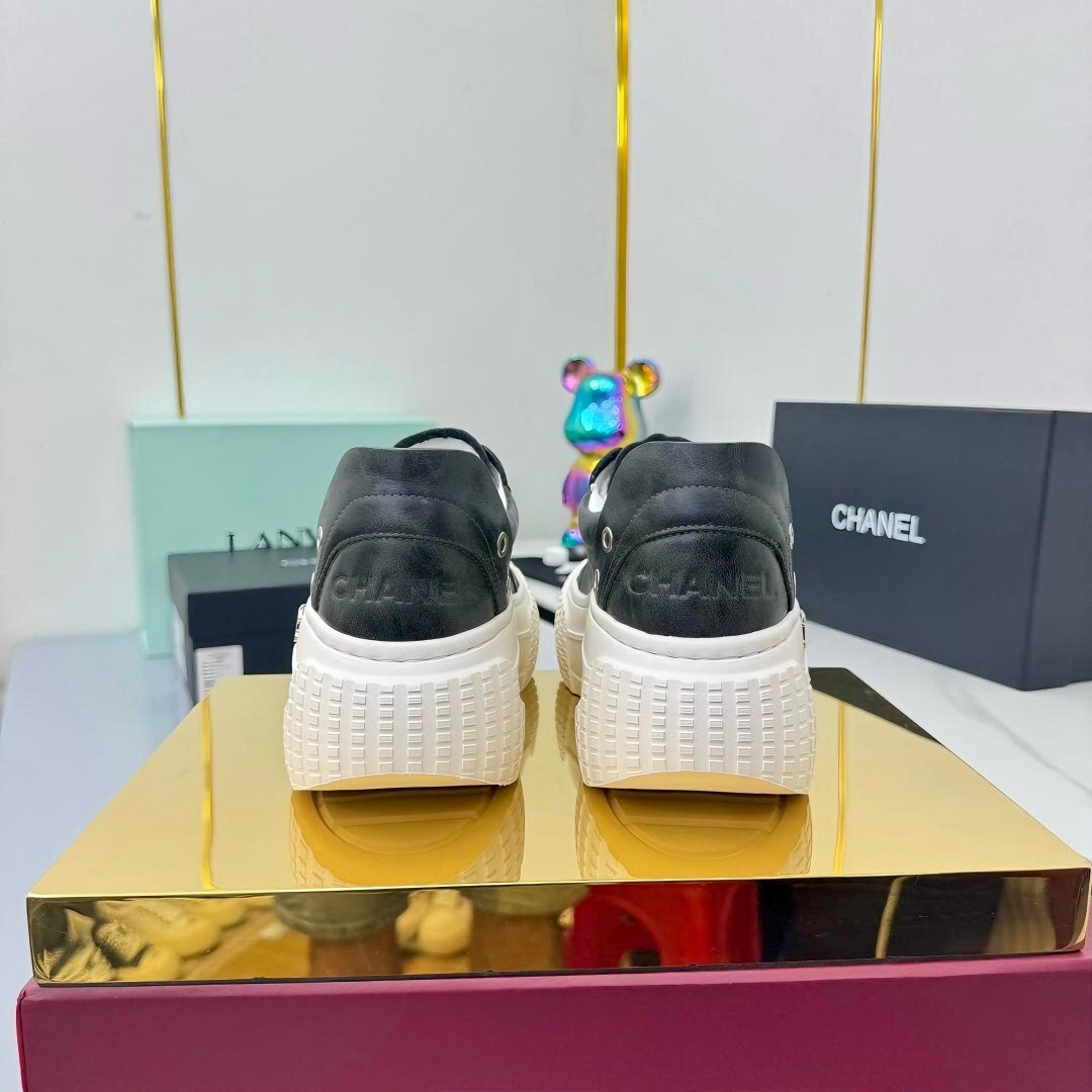 Chanel 2025 SS Panda Loafers Casual Sports Shoes - LY00330