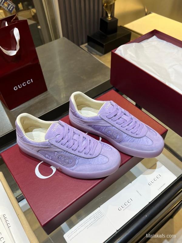 Gucci 2025 SS Couple Edition Trainer Sneakers; Forrest Gump Shoes; Athletic Footwear - AS00280