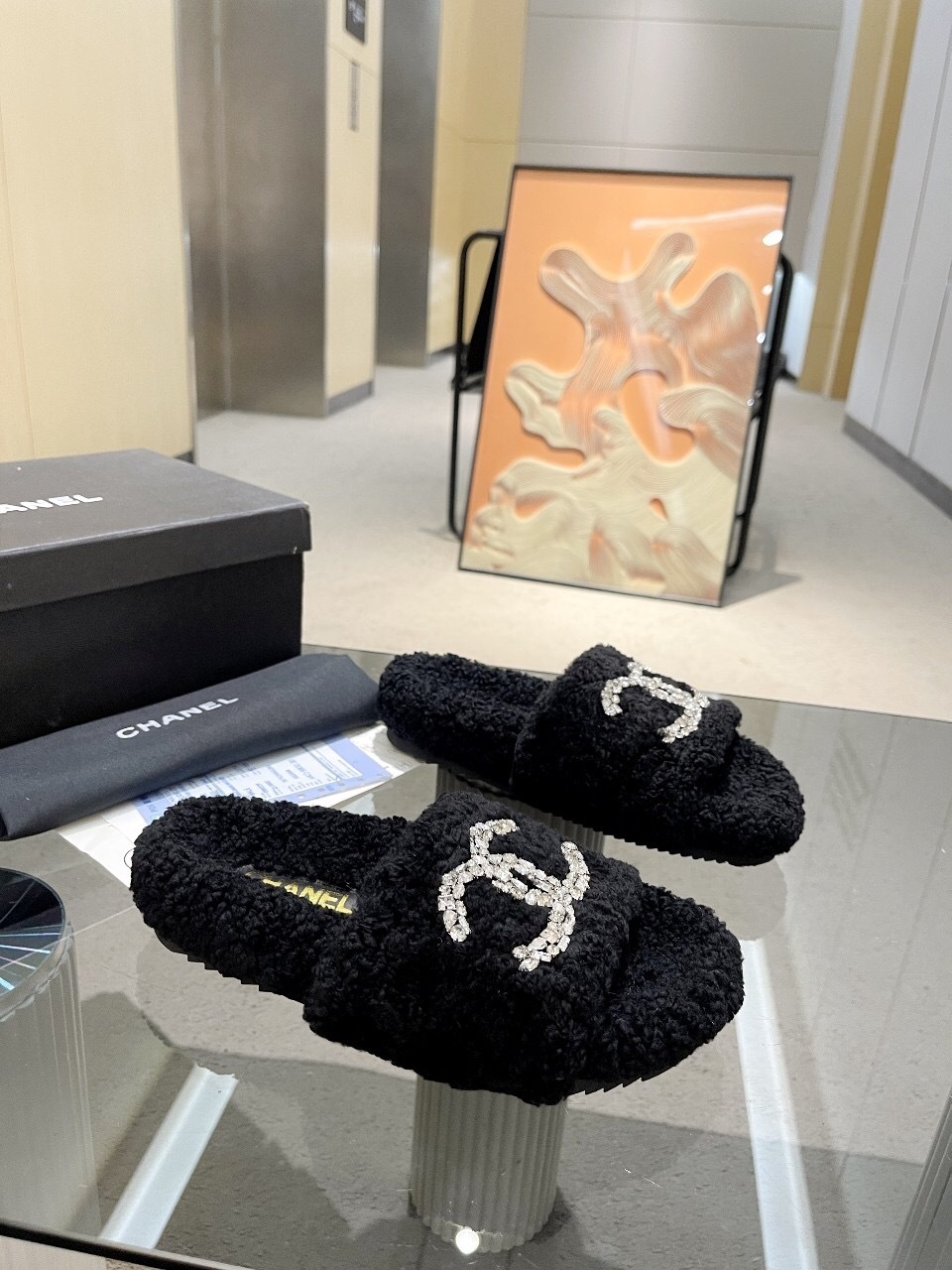 Adidas 2025/SS New Wool Slippers Soft Fine Wool - Model