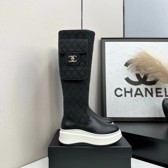 Chanel 2025/SS Short Boots Essential Autumn Winter Item - L Y00420