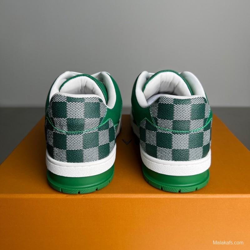 Louis Vuitton Signature Logo Casual Shoes with Imported Calfskin - YC