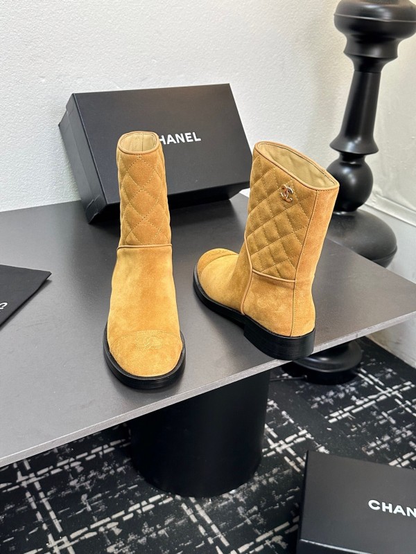 Chanel 2025 SS Short Boots Essential Fall Winter Item - LY00420
