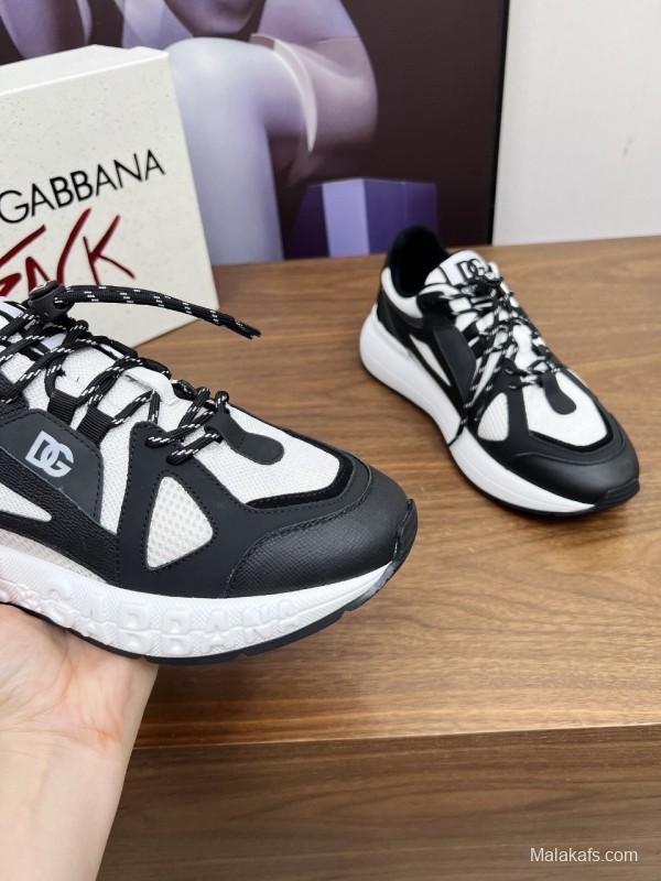 Dolce & Gabbana 2025 SS Casual Shoes with Exaggerated Fashion Style - AS00320