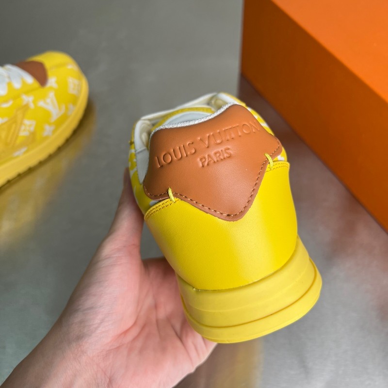 Louis Vuitton 2025 SS Pharrell Williams Collaboration Runway Platform Casual Sneakers - YC