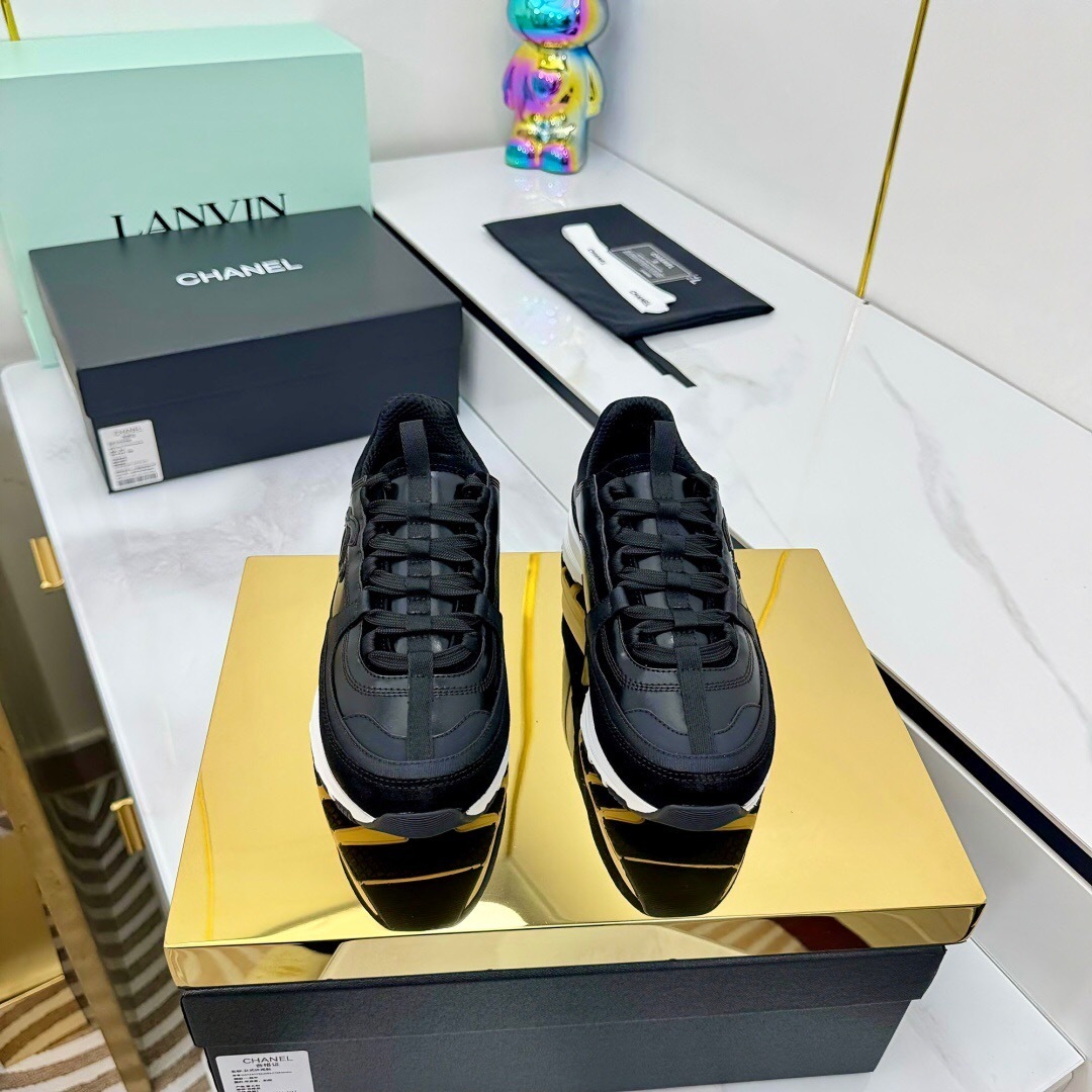 Chanel 2025 SS Chunky Sole Casual Sneakers - LY00310