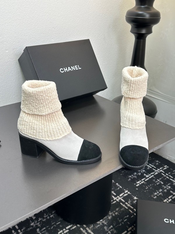 Chanel 2025 SS Short Boots Essential Autumn Winter Item - LY00260