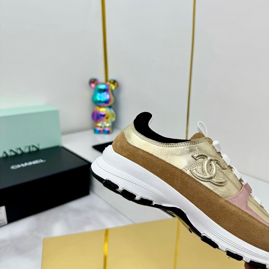 Chanel Spring/Summer 2025 Thick Sole Casual Sneakers - AS00310