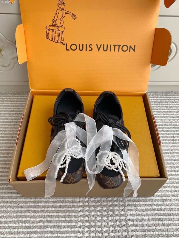 Louis Vuitton SNEAKERINA Ballet Sneakers Couple Edition with Chip - AS00350