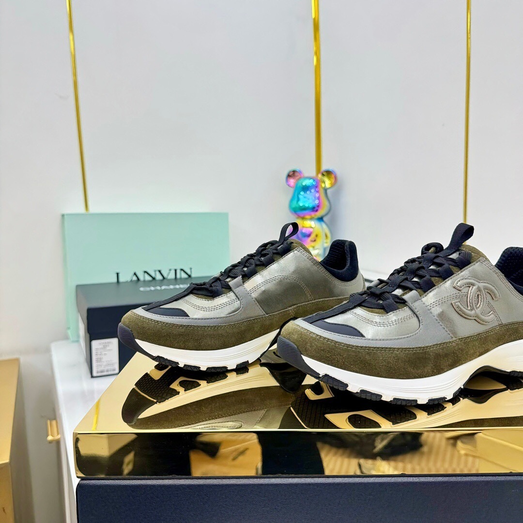 Chanel 2025 SS Chunky Sole Casual Sneakers - LY00310