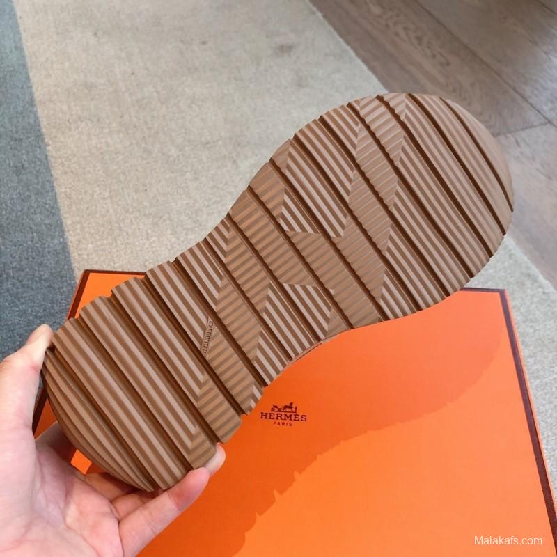 H Boot-Type Early Spring New Arrivals with Classic British Color Blocking Design - AS00380