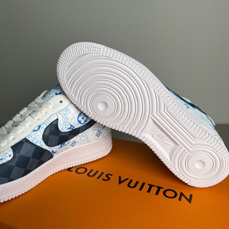Nike Air Force Collaboration Top Athletic Sneakers - YC