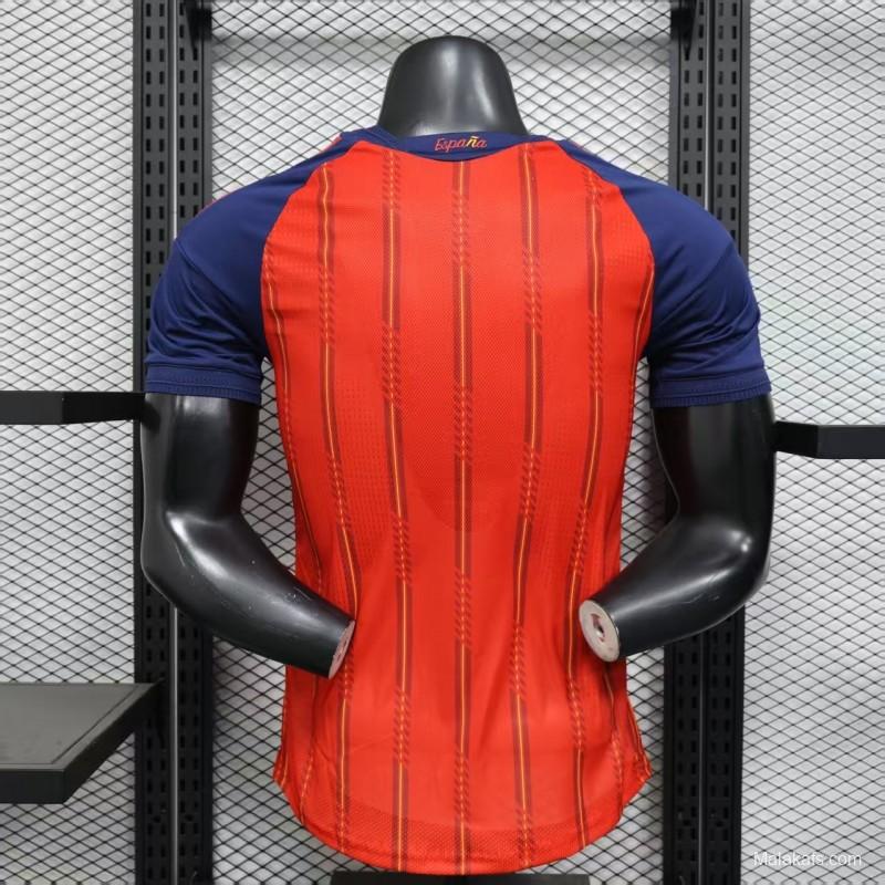 Player Version 2026 Spain Home Jersey