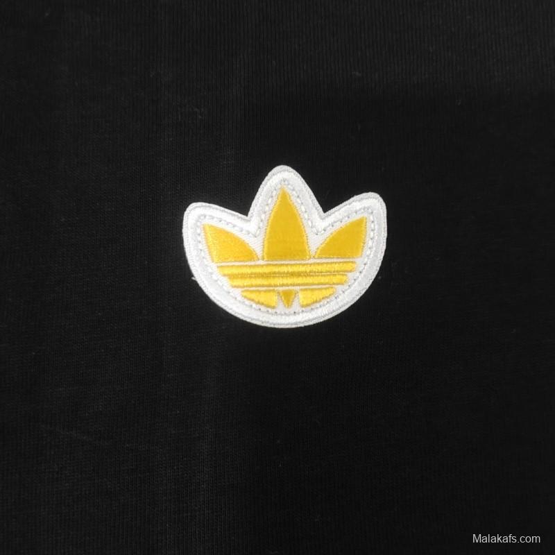 25/26 Adidas x AS Roma Retro  Embroidered Logo Hoodie 9 Colors
