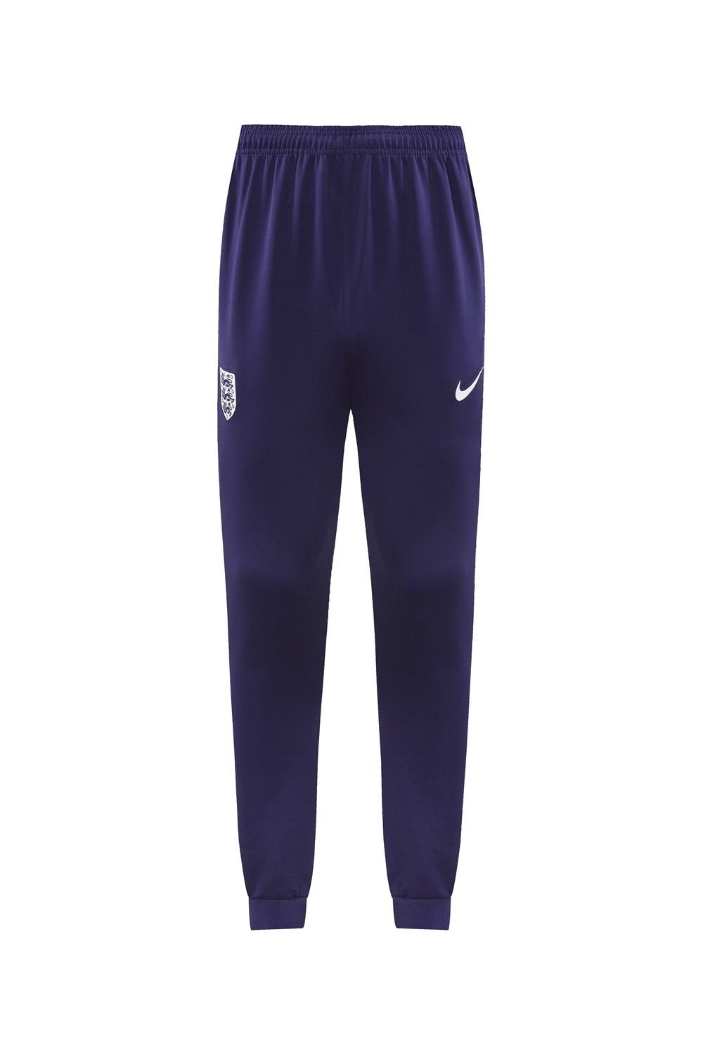 24/25  England Purple Full zipper Jacket Tracksuit+ long pants