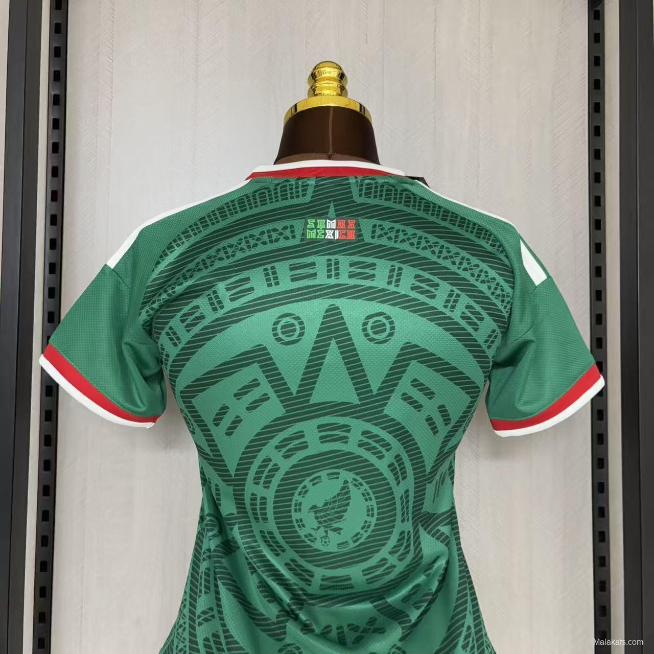 2026 Women Mexico Home Jersey
