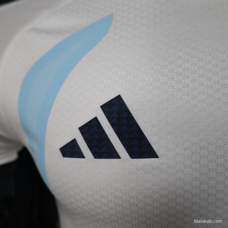 Player Version 2026 Argentina White Training Jersey