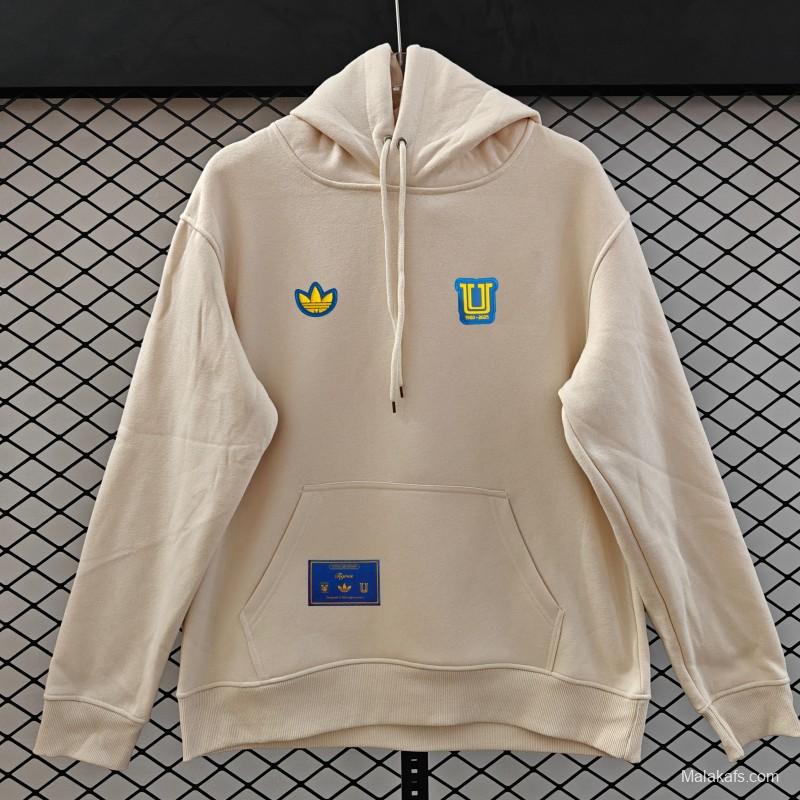 25/26 Tigres UANL Embroidered Logo Hoodie 9 Colors