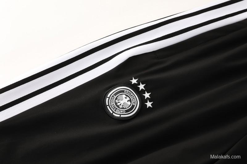 2026 Germany Black Full Windbreaker + Long Pants