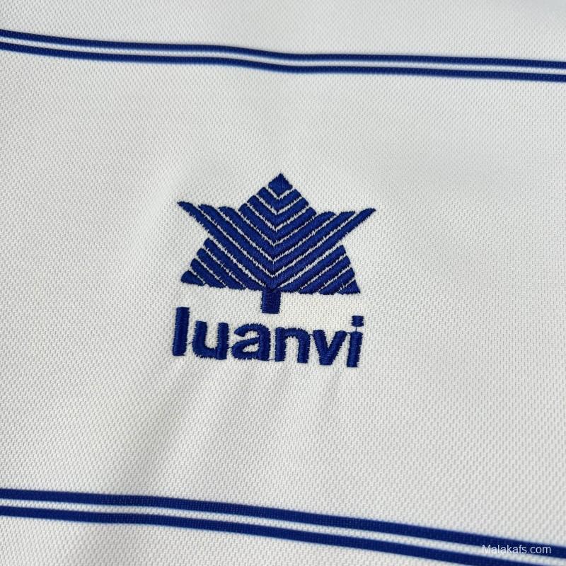 2000/01 Retro Real Zaragoza Home Jersey