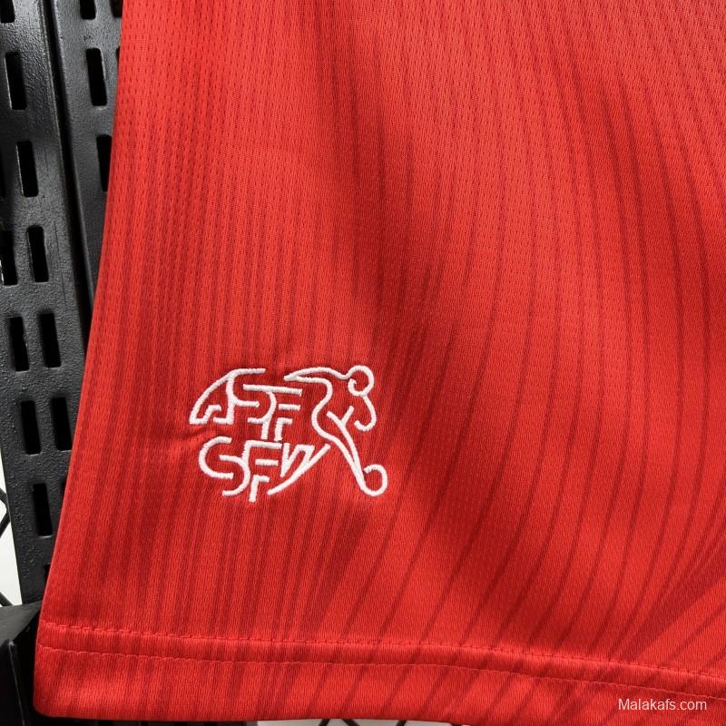 2026 Mens Switzerland World Cup Home Shorts