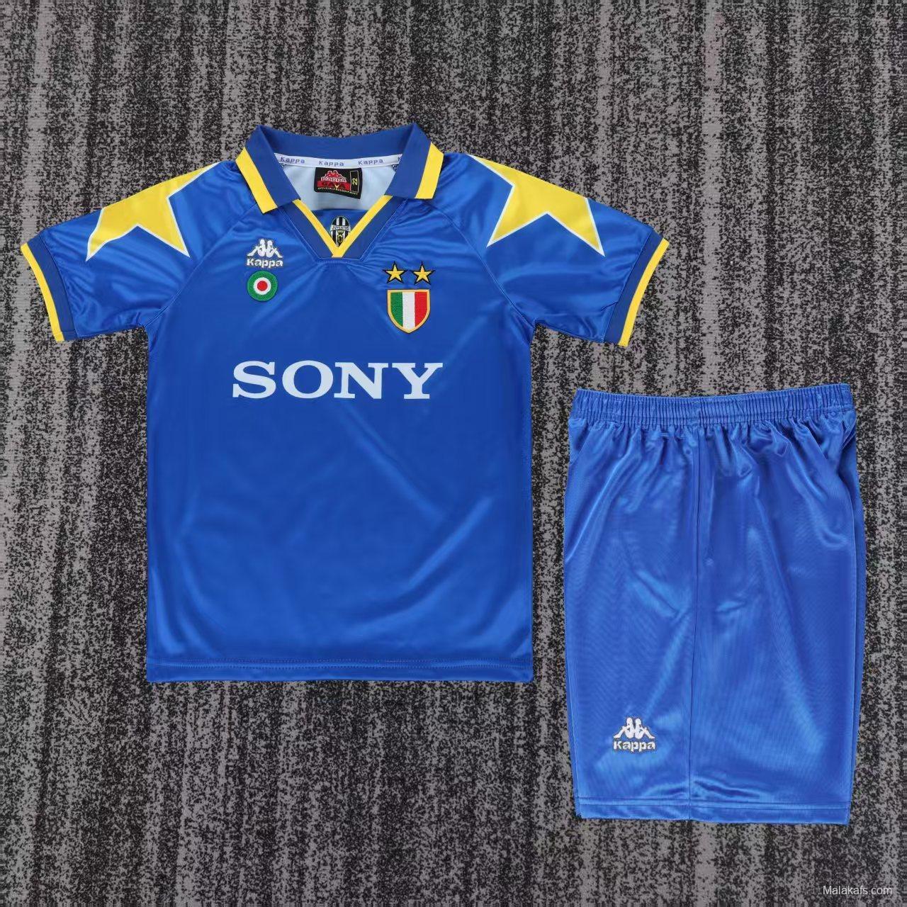 Retro 95/96 Kids Juventus Away Jersey