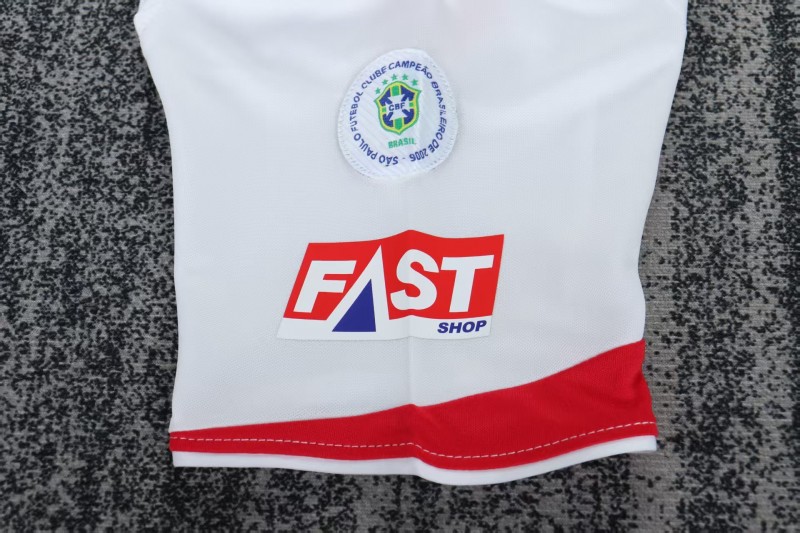 Retro 07/08 Kids Sao Paulo Home Jersey