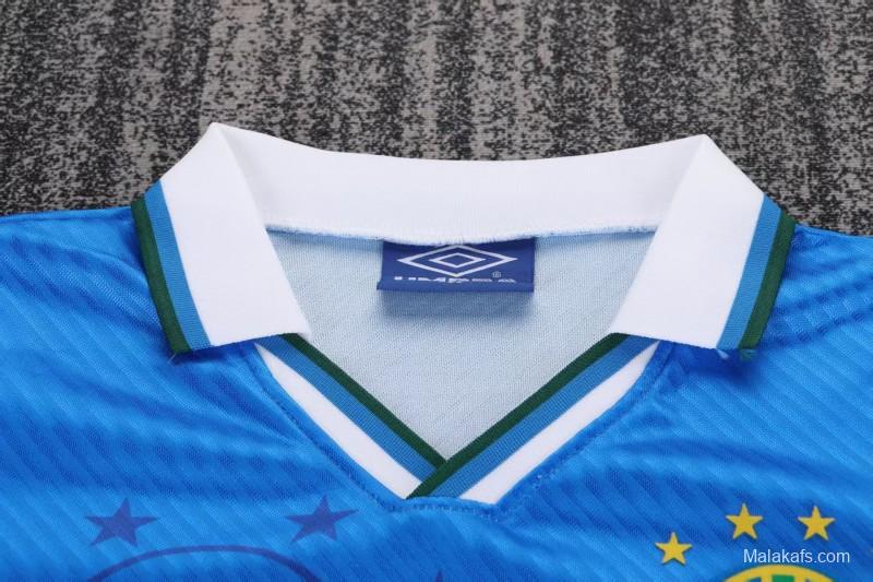 Retro 1996 Brazil Away Jersey