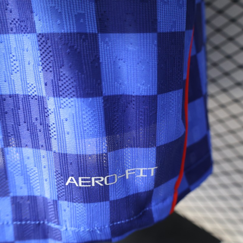 Player Version 2026 Croatia Away Blue  Jersey